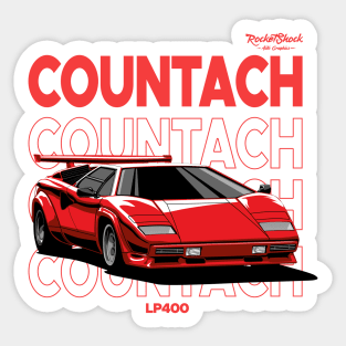 Countach lp400 Sticker